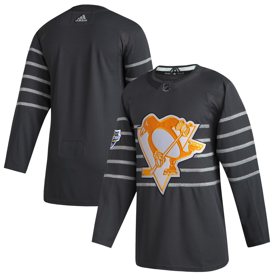 Men Pittsburgh Penguins Adidas Gray 2020 NHL All Star Game Authentic Jersey->edmonton oilers->NHL Jersey